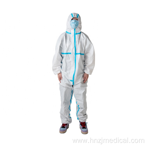 Disposable Non-woven Waterproof Protective Clothing